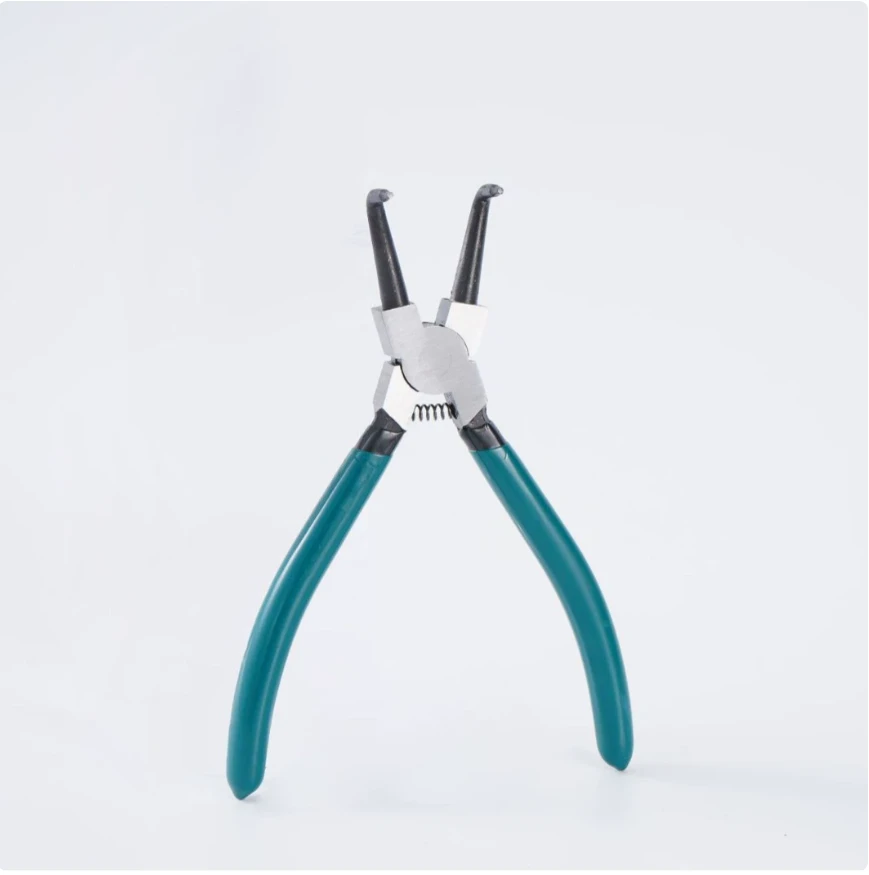 7-inch kaaktang, plastic coating, klemtang, interne gebogen