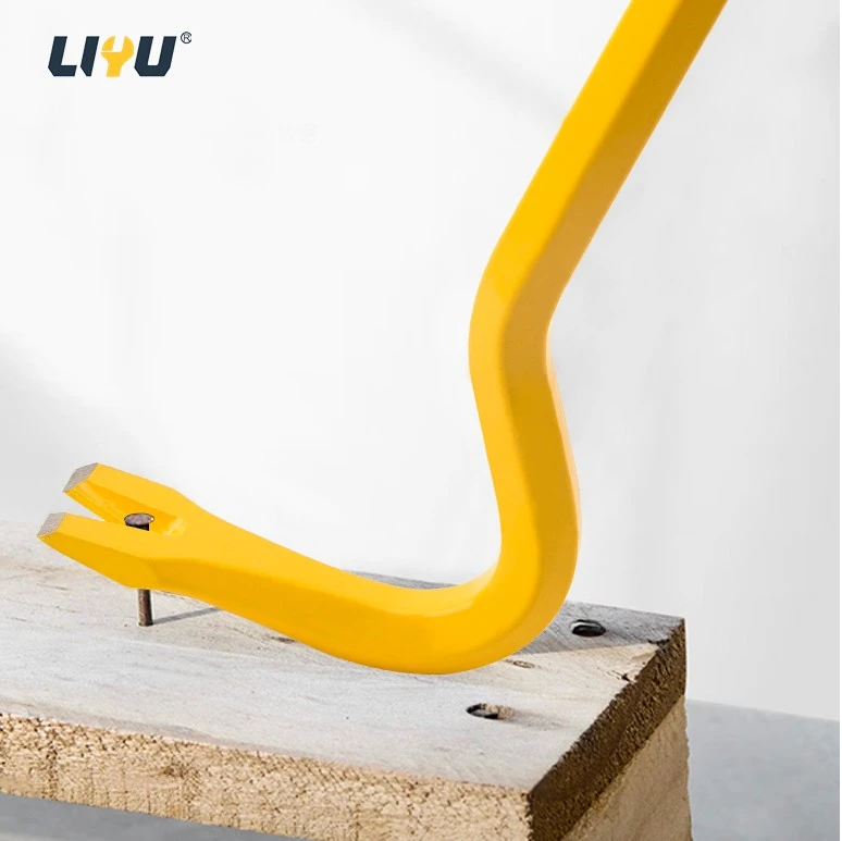 Hexagon Crowbar, High Hardness Crowbar, Woodworking Nail Puller, Heavy Iron Crowbar 24*16*600mm factory