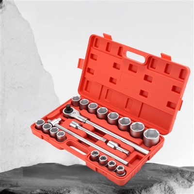 21-delige 3/4 Heavy Duty Sleeve Gereedschapsset 6 Hoek
